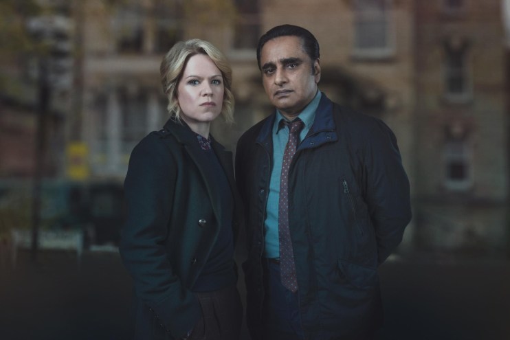Sin&eacute;ad Keenan and Sanjeev Bhaskar star in Unforgotten.