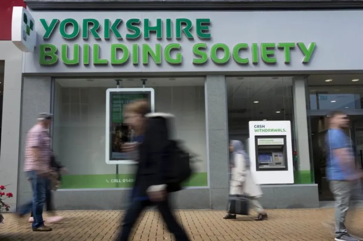 Front of Yorkshire Building Society