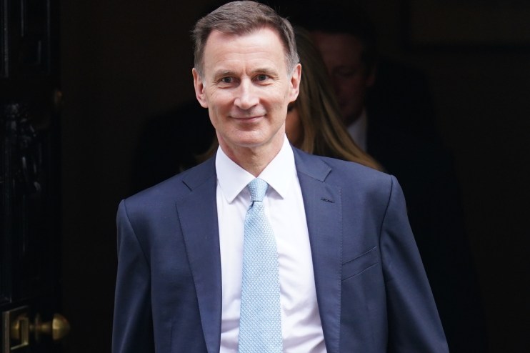 Jeremy Hunt has admitted he may lose his seat at the general election, telling his children that the prospect was &ldquo;nothing to worry about - that&rsquo;s democracy&rdquo;. Photo: PA
