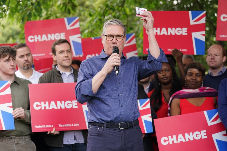 Sir Keir Starmer will seek a &ldquo;mandate for economic growth&rdquo; as he unveils Labour&rsquo;s general election manifesto with a pledge to &ldquo;be the party of wealth creation&rdquo;. Photo: PA