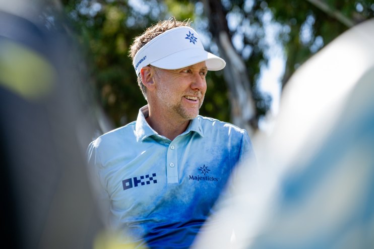 Ian Poulter is co-captain and co-owner of the Majesticks team in the LIV Golf League