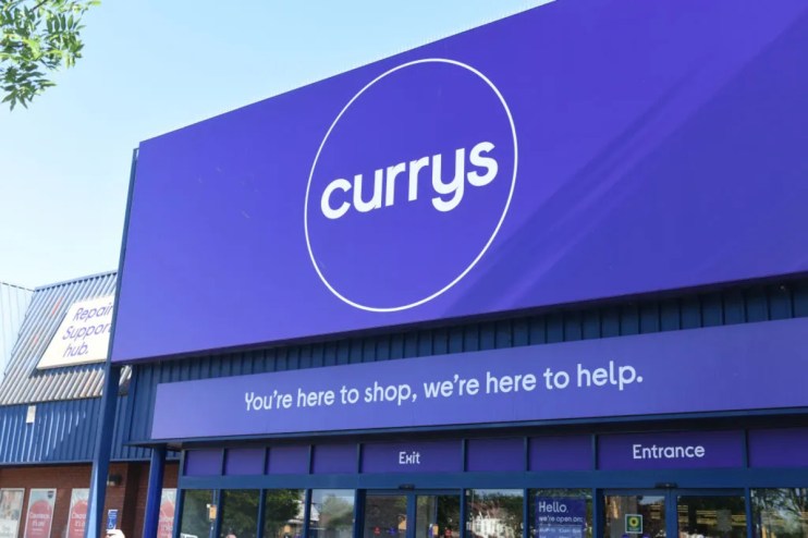 Tech retailer Currys