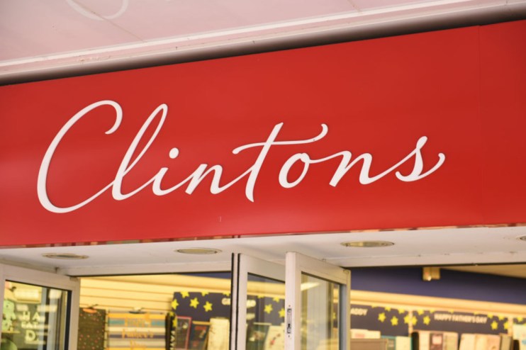 Clintons' storefront