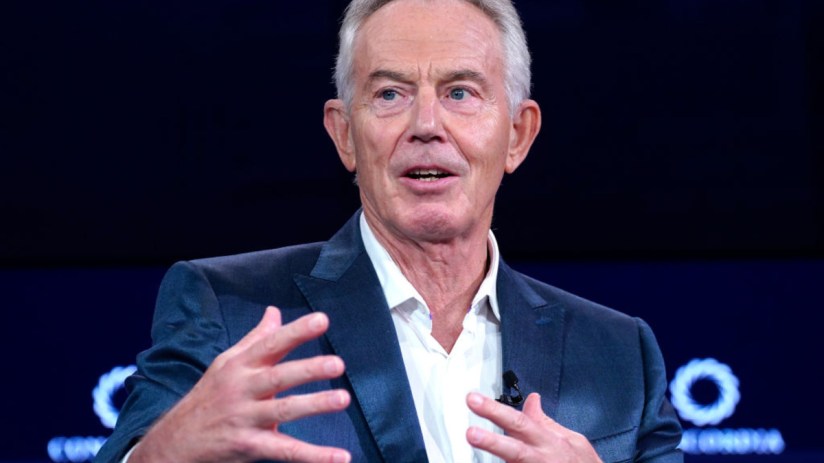 Executive Chairman, Tony Blair Institute for Global Change The Rt. Hon. Tony Blair speaks onstage during the 2023 Concordia Annual Summit at Sheraton New York on September 19, 2023 in New York City. (Photo by Riccardo Savi/Getty Images for Concordia Summit)