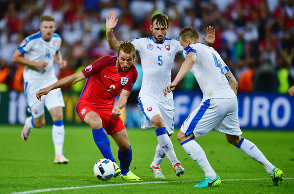 England meet Slovakia at Euro 2024 on Sunday, eight years after their only previous major finals clash
