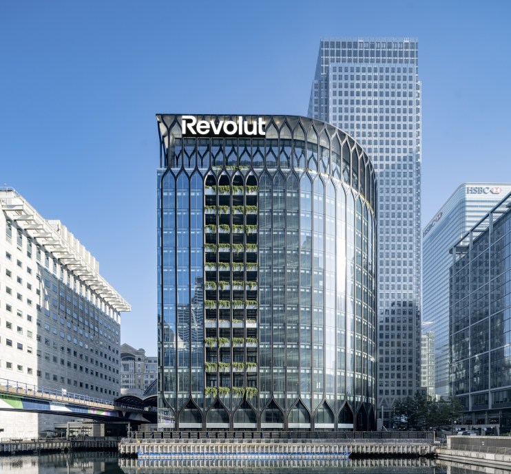 An artist's impression of what Revolut's new headquarters will look like.