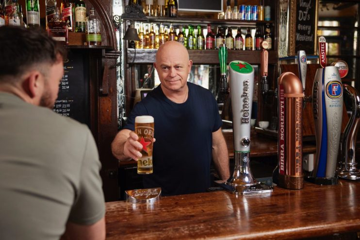 TV&rsquo;s favourite hardman Ross Kemp has launched a new campaign with Heineken&nbsp;