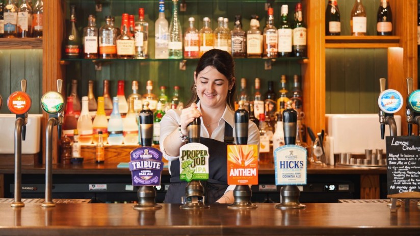 St Austell Brewery is headquartered in Cornwall.