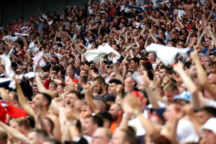 A number of fans missed England&rsquo;s crucial goals in their comeback 2-1 victory over Slovakia yesterday, leaving early due to the Three Lions&rsquo; performance.