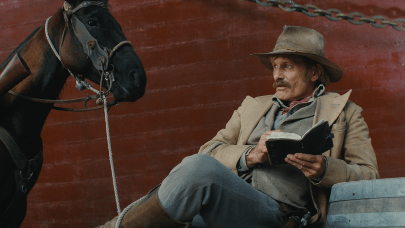 Viggo Mortensen discusses writing, directing, scoring and acting in his new feature film, The Dead Don&rsquo;t Hurt, in cinemas now (Photo: Signature Entertainment)