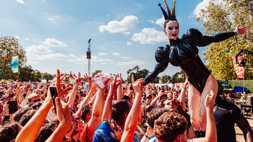 The Mighty Hoopla festival took place in Brockwell Park this weekend (Photo: Luke Dyson)