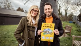 BBC Radio 4 presenter Emma Barnett and her husband Jeremy Weil, co-founders of hyper-local colouring book series Colour Your Streets