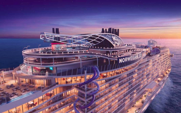 Cruise ship in Norway
