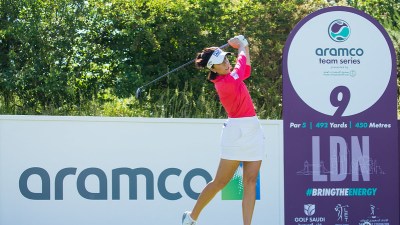 Georgia Hall has enjoyed success at the Aramco Team Series in London