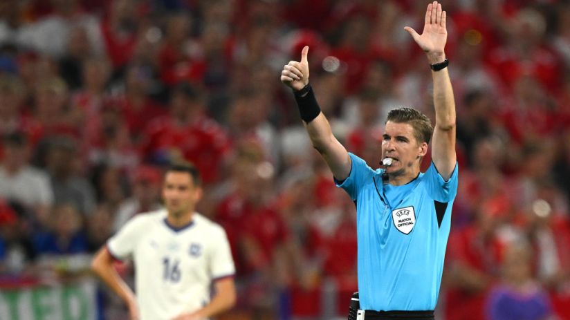 Francois Letexier will referee the Euro 2024 final between England and Spain