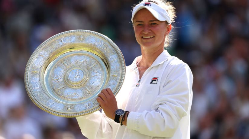Barbora Krejcikova followed in the footsteps of her mentor Jana Novotna by winning Wimbledon