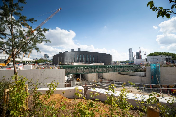 TfL Image - Shot of Greenwich Portal entrance for the Silvertown Tunnel