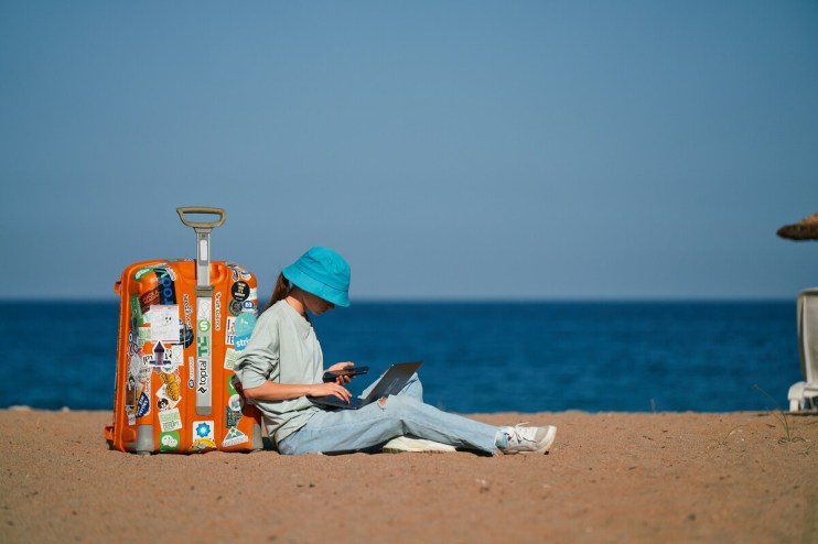Working from the beach: As many plan to work from abroad - what are the actual rules?
