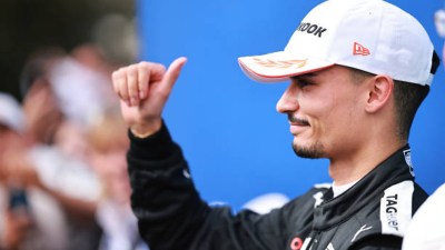 Pascal Wehrlein won his first Formula E world title yesterday after coming second to Oliver Rowland in the season finale at London&rsquo;s ExCeL.
