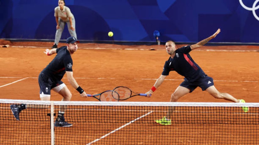 Andy Murray&rsquo;s farewell tour of tennis lives to fight another day after the Brit and his partner Dan Evans won at the Olympic Games.