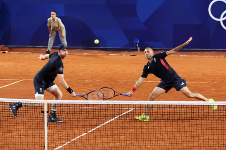 Andy Murray&rsquo;s farewell tour of tennis lives to fight another day after the Brit and his partner Dan Evans won at the Olympic Games.