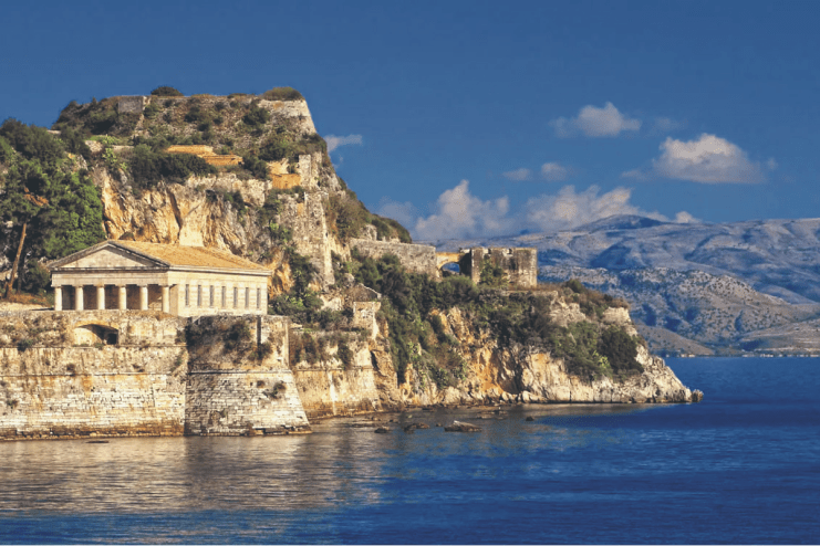 Aim for Corfu on the north-easterly stretch for less crowds and incredible food