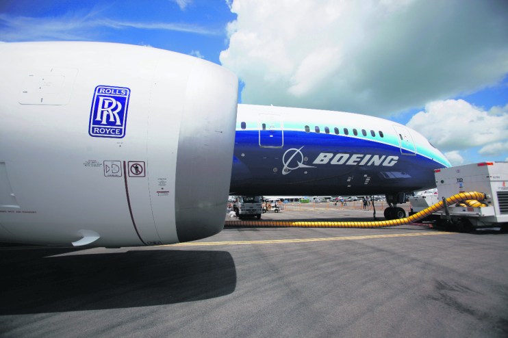 The FTSE 250 aerospace and defence supplier said operating profit and pre-tax profit had fallen, despite booming demand for travel worldwide.