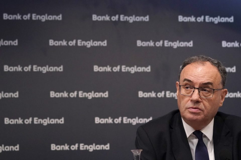 Andrew Bailey, Governor of the Bank of England, has spoken about his job market worries ahead of the next interest rates decision. Photo credit should read: Alberto Pezzali/PA Wire