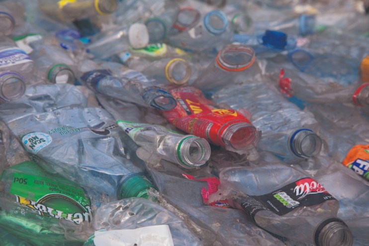 Plastic bottles (photo by Mike Kemp/In Pictures via Getty Images)
