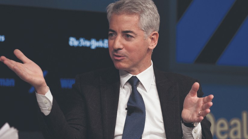 Bill Ackman, manager of FTSE 100 trust Pershing Square (Photo by Bryan Bedder/Getty Images for The New York Times )