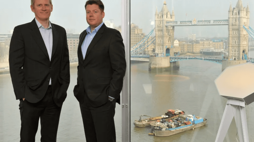 Left to right: Flagstone co-founders Simon Merchant and Andrew Thatcher.