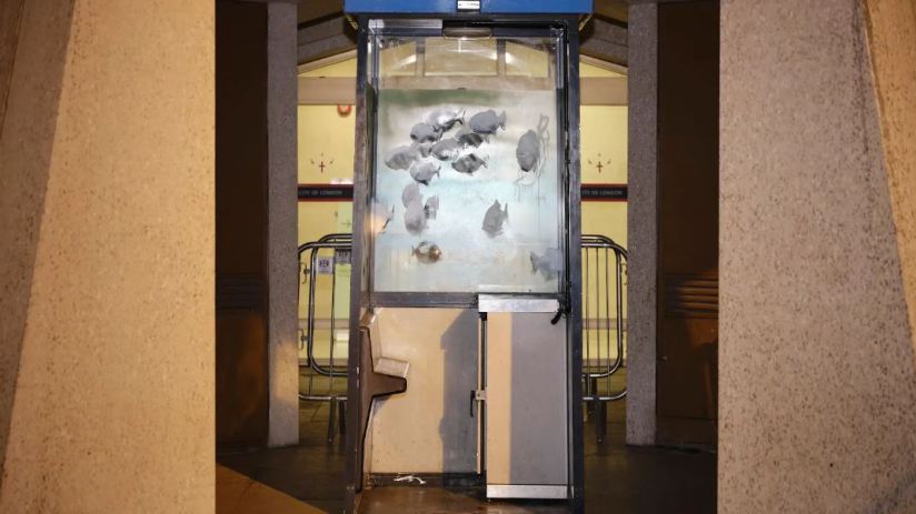 Canada moving the Banksy artwork to Guildhall