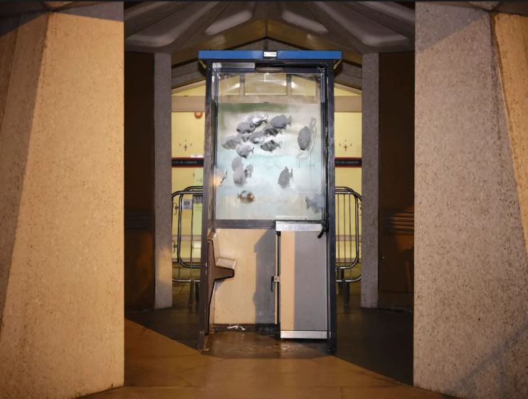 Canada moving the Banksy artwork to Guildhall