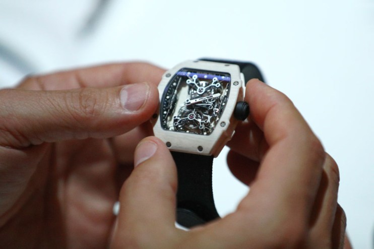 Richard Mille paid a huge dividend in 2023 after a rise in its sales and profit. (Photo by Yong Teck Lim/Getty Images for Richard Mille)