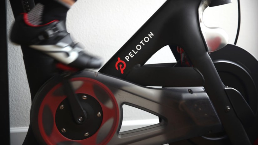 Peloton's UK division is still heavily in the red. (Photo by Ezra Shaw/Getty Images)