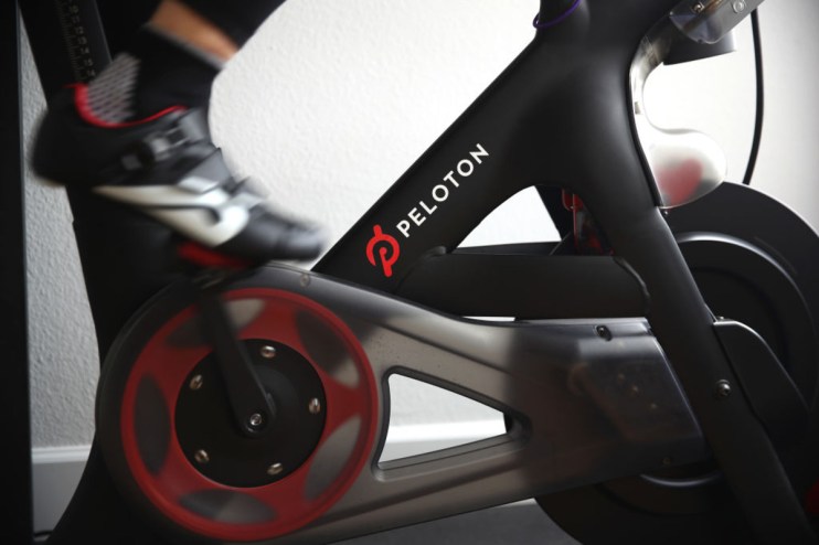 Peloton's UK division is still heavily in the red. (Photo by Ezra Shaw/Getty Images)