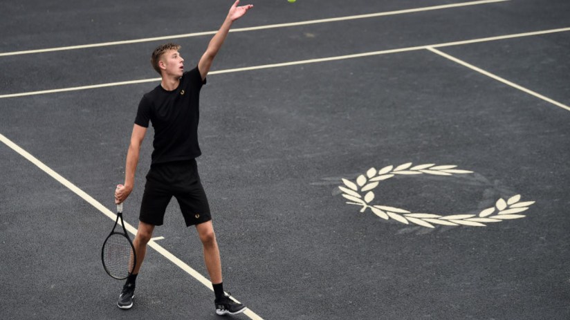 Phoenix Weir during The Fred Perry Championships on September 12, 2021 in Ealing, England. (Photo by Nathan Stirk/Getty Images for Fred Perry)