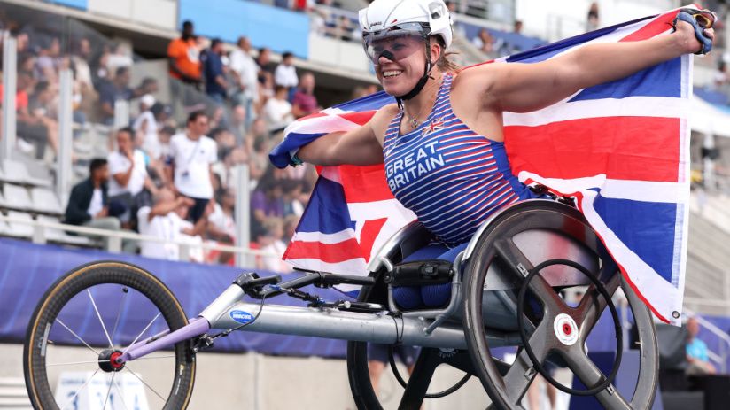 Hannah Cockroft has won seven Paralympic gold medals on the track