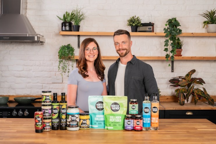 Amy Moring and Jeff Webster, co-founders of Hunter & Gather Foods