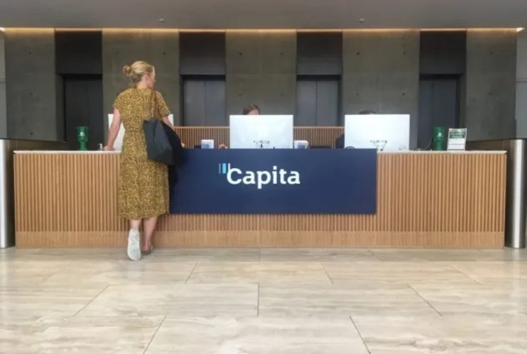 Capita reported a pre-tax profit of &pound;60m in the first six months of 2024, compared with a pre-tax loss of almost &pound;68m in the same period in 2023.
