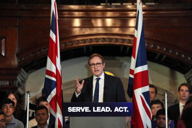 Tory leadership contender Tom Tugendhat launched a broadside against overregulation warning it has &ldquo;drained the pools of capital&rdquo; as he set out his bid to lead the party. Photo: PA