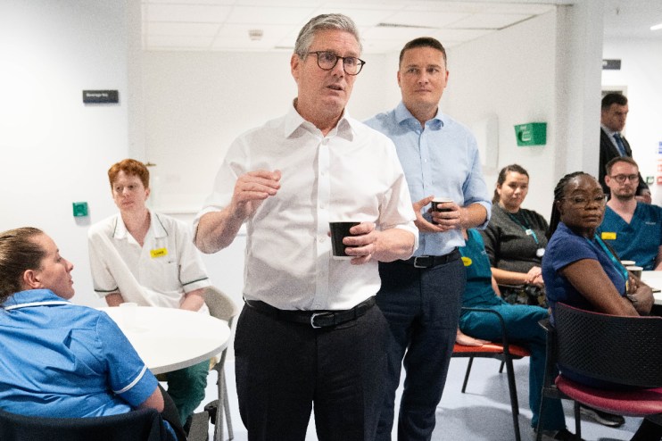 Reforming the National Health Service (NHS) will help get the British public &ldquo;back to health and work&rdquo; as well as &ldquo;driving economic growth&rdquo;, Sir Keir Starmer will say. Photo: PA