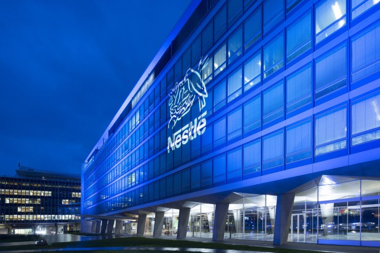 Nestl&eacute; headquarters in Vevey, Switzerland.