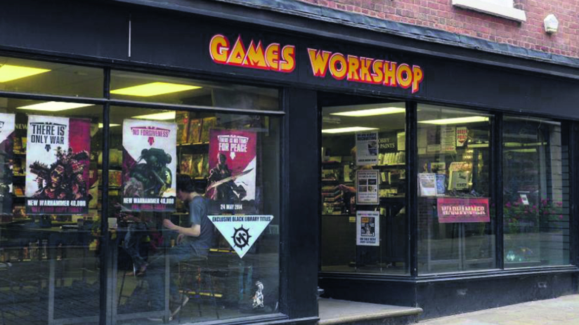 Games Workshop joined the FTSE 100 at the end of last year.