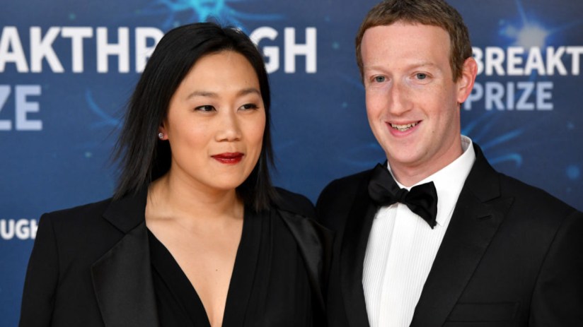 Priscilla Chan and Mark Zuckerberg are investors in Yoto. (Photo by Ian Tuttle/Getty Images for Breakthrough Prize )