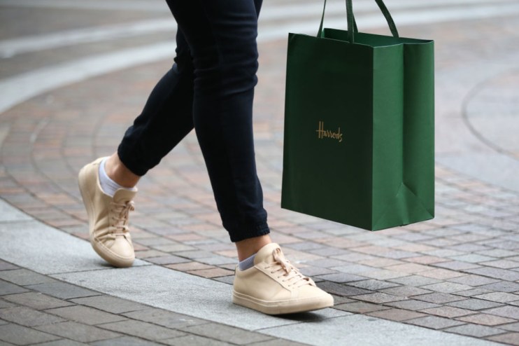 Harrods is one of London's most iconic shopping destinations. (Photo by Hollie Adams/Getty Images)