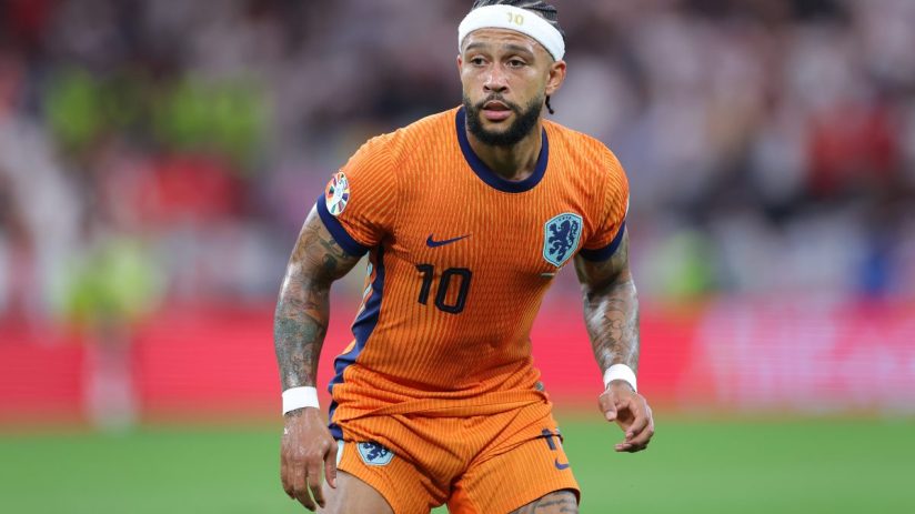 Netherlands striker Memphis Depay is the most high-profile footballer to move from Europe to Brazil this summer
