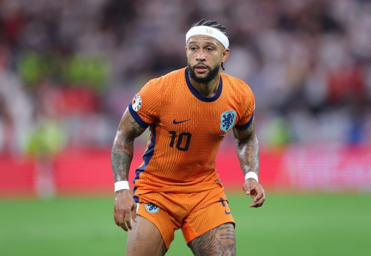Netherlands striker Memphis Depay is the most high-profile footballer to move from Europe to Brazil this summer