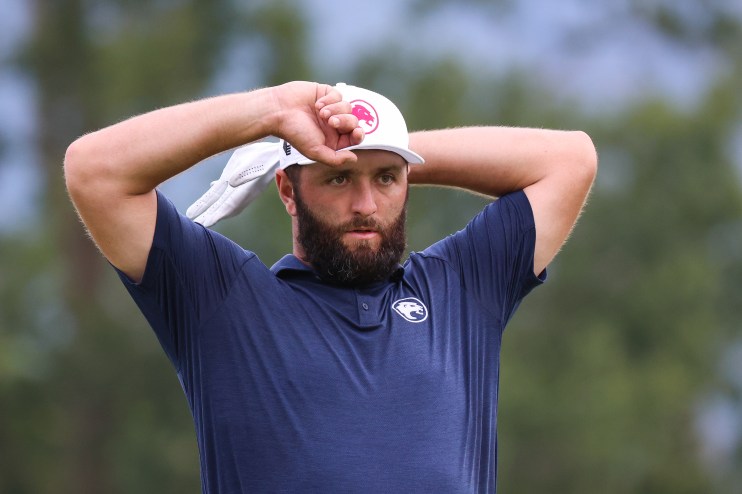 Jon Rahm is in a strong position to win LIV Golf's individual and team championships