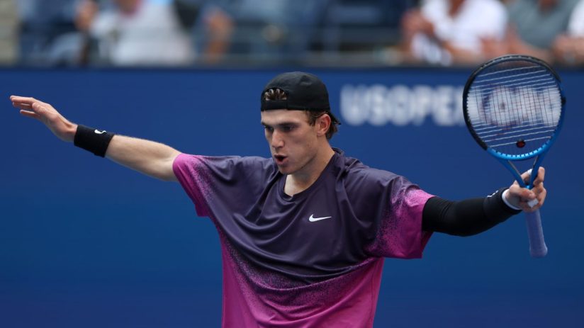 Jack Draper reached the US Open semi-finals on Wednesday with a 6-3 7-5 6-2 victory over Alex de Minaur in New York.